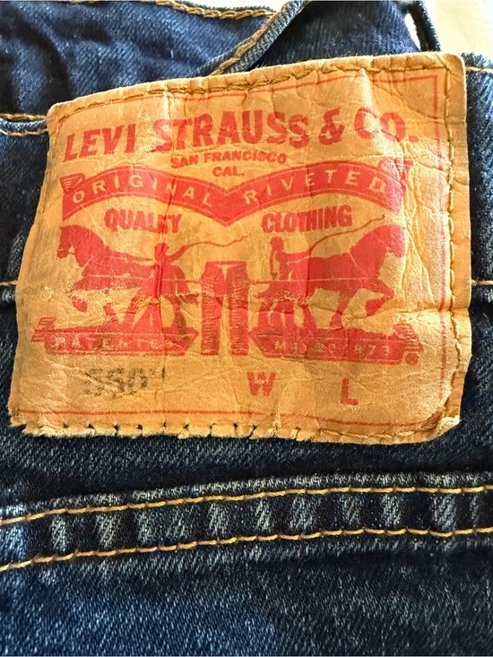 Levi's Other - Levi's 550 Men's Dark Blue Denim Jeans